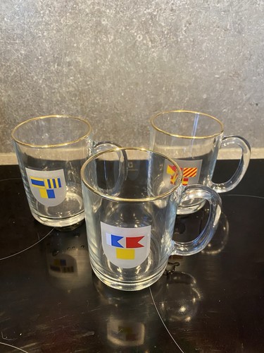 Lot mugs publicitaires - de,