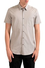 Fendi Men's Beige Short Sleeve