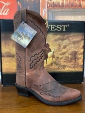 Bottes De Cuir Femme Old West