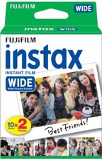 Fujifilm Instax Wide Film Twin Pack Instant Film Bipack 20 Photos