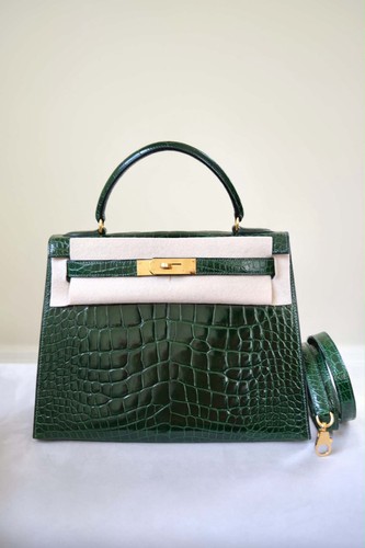 Hermes kelly crocodile - hermes,