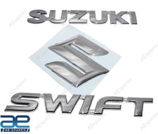 Pour Suzuki Swift Arrière Grille Badge Emblème Chrome Queue Portail 3D Logo Set
