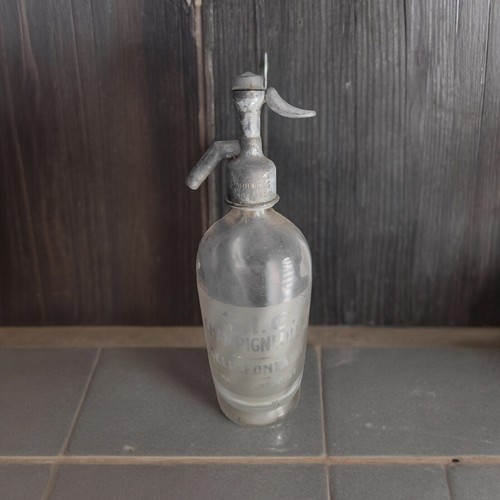 Ancien siphon eau - seltz, cb