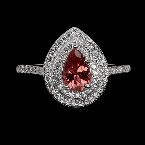 925 bague argent - bague, rose