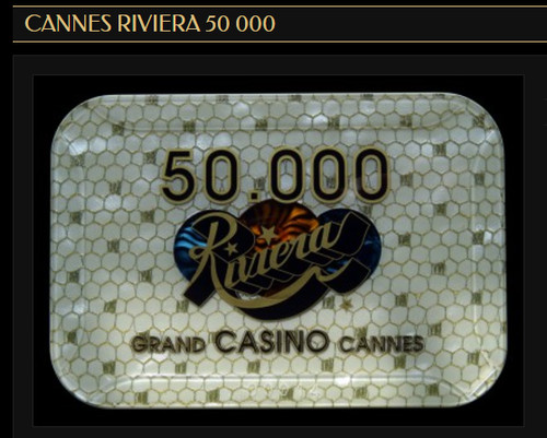 Plaque casino cannes riviera - casino,