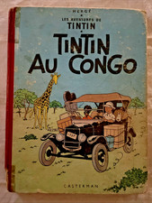 Tintin - Tintin au Congo - édition B12 - Etat d'usage