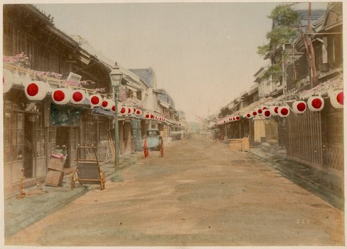 Photo albuminé japon benten - japon,