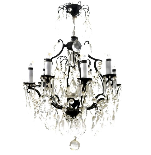 Lustre pampille style - lustre, de