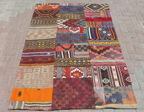 Tapis kilim patchwork - , zone
