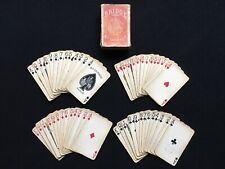 B.P. GRIMAUD Ancien JEU DE CARTES 52 Cartes CACHET FISCAL 1890 + Cadeau