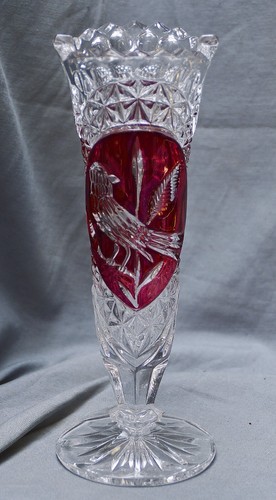 Vase cristal plomb - de,