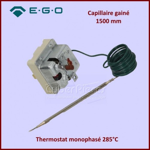 Thermostat monophasé 285°C