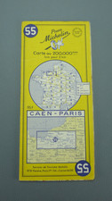 Cartes MICHELIN, CAEN-PARIS