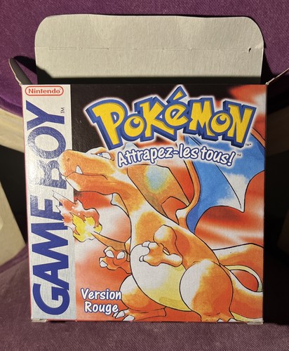 Pokemon rouge boite - pokemon, fr
