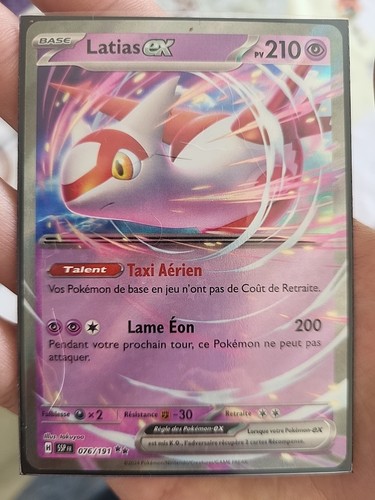 Carte pokémon latios - carte, ex