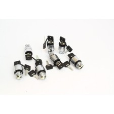 7Pcs Telemecanique  Interrupteur métal contacteur à clef (B1050)