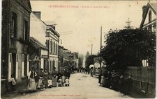 CPA Le Merlerault Orne - Rue