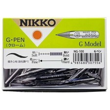 Nikko pen tip G pen 100 pièces NG-100