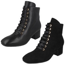 Bottines À Lacets Pour Femmes