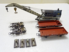 JOUEF 6963  GRUE COCKERILL VILLENEUVE 85T DE LA SNCF AVEC ÉQUIPEMENT COMPLET  HO