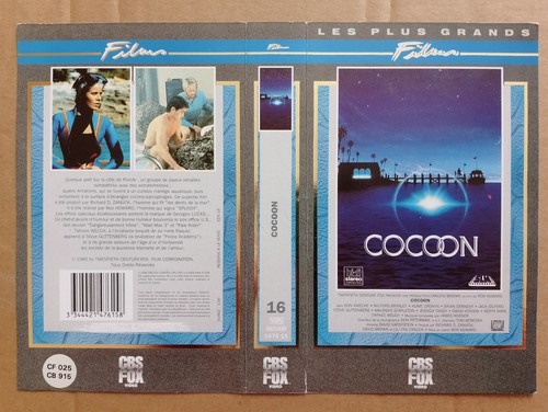 Jaquette vhs cocoon - jaquette,