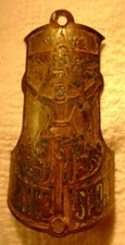 Ancienne plaque de vélo,France Sport, hauteur 5,9cm