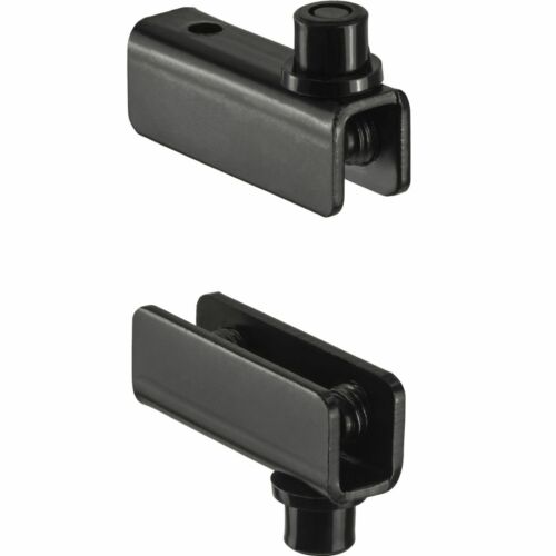 Charnière porte verre - porte, noir