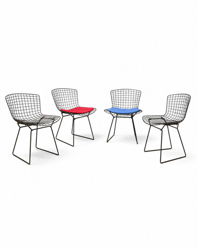 Suite chaises harry bertoia - chaises,