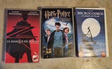 Lot de 6 cassettes video VHS -
