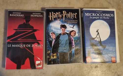 Lot cassettes video - 6, vhs