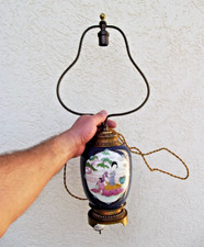 Ancien vase monté en lampe
