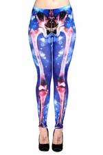 Femmes Bleu OS Squelette