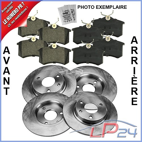 Kit frein avant arriere - frein,