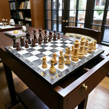 Jeu d'échecs fait main
