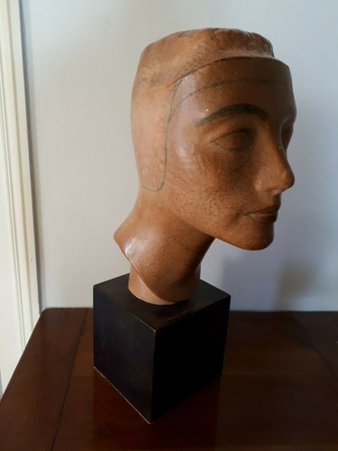 Tête nefertiti inachevée - nefertiti,