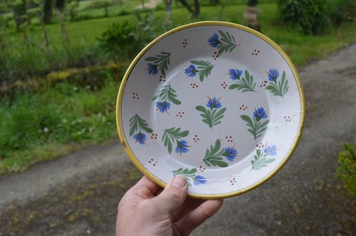 Assiette quimper epoque - assiette,
