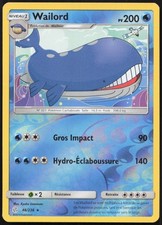 Carte Pokémon Wailord 46/236 Reverse Éclipse Cosmique Français