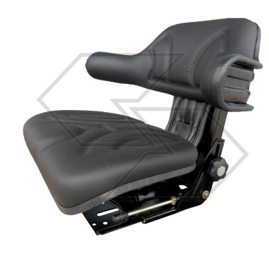 Siège pvc noir pour - en,