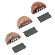 Arrêt De Porte Magnétique En Bois Auto-adhésif