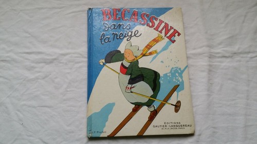 Ancien livre becassine dans - bd,