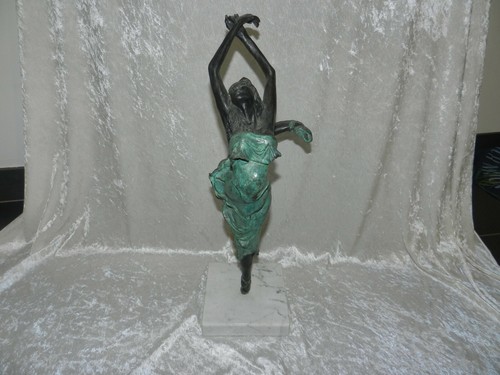 Grande statue danseuse noire - grande,