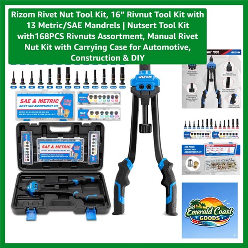 Rivet nut tool kit - rivet,