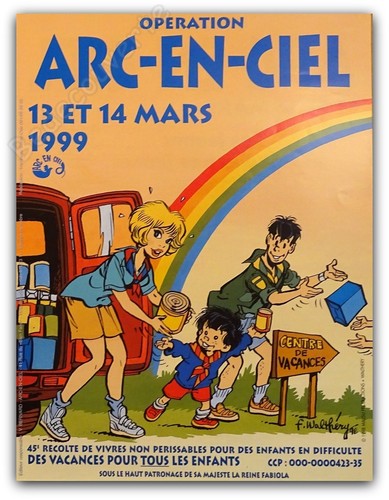 Affiche walthéry natacha - affiche,