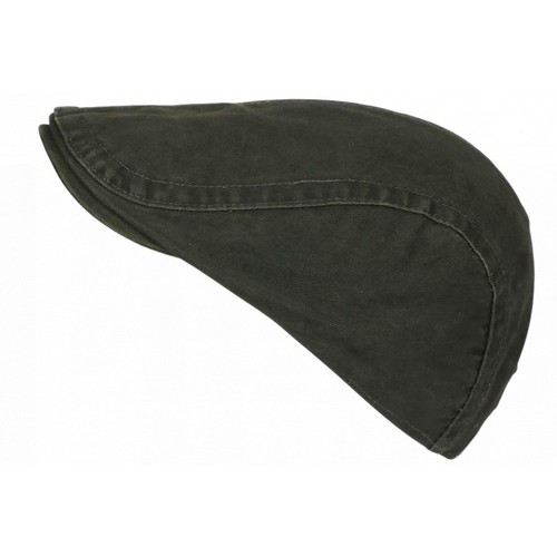 Casquette plate gris foncé