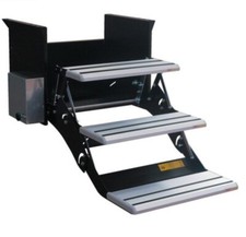 Marchepied électrique Lippert 3 marches pour camping-car, fourgon aménagé, truck