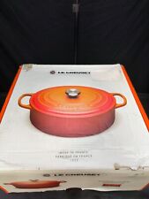 COCOTTE SIGNATURE OVALE 7,5 L ROUGE CERISE (33 CM) Le Creuset abimé