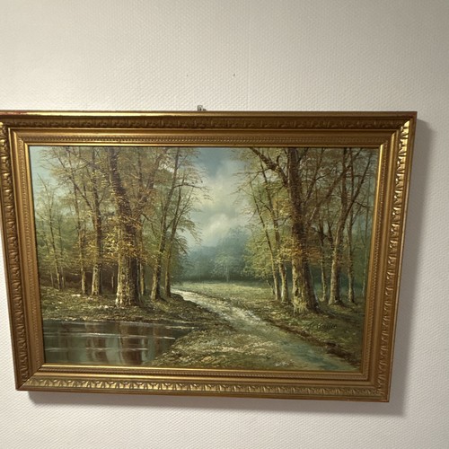 Tableau peinture paysage