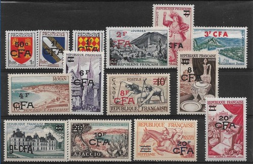 Timbre cfa réunion - réunion, 307/319**