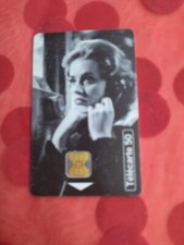 TELECARD CARTE TELEPHONIQUE CARD PHONE TELEPHONE ET CINEMA 10 JEANNE MOREAU