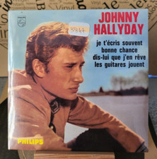 CD EP Johnny Hallyday  " Je